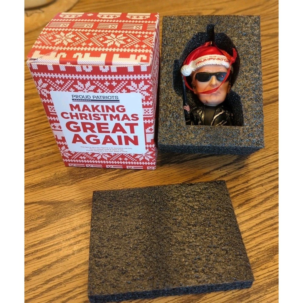 Trumpinator Christmas Ornament